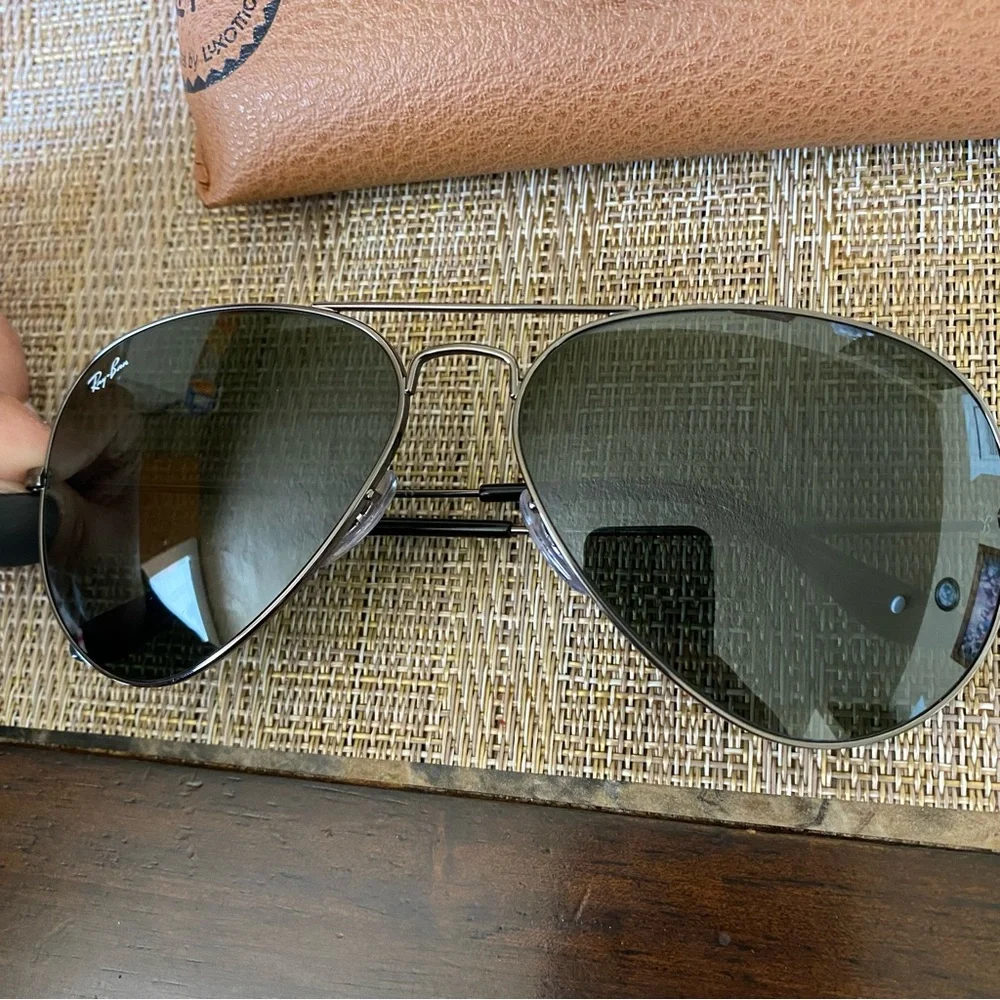 Mens aviator metal sunglasses - Picture 5 of 5